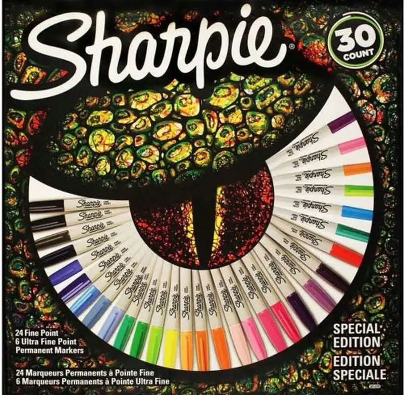 ESTUCHE 30 ROTULADORES SHARPIE COCODRILO COLORES SURTIDOS