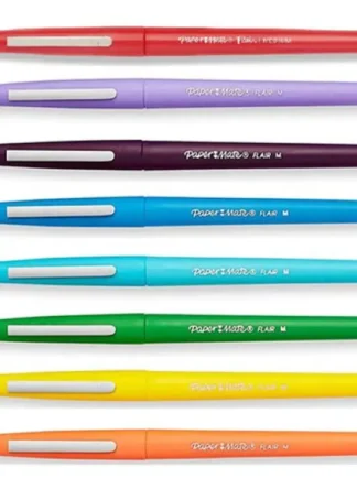 ESTUCHE 8 ROTULADORES PAPER MATE FLAIR CARNIVAL COL. SURT.