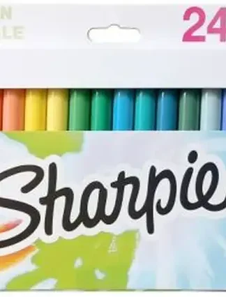ESTUCHE 24 ROTULADORES SHARPIE PUNTA FINA COLORES SURTIDOS