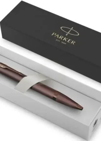 ESTUCHE BOLIGRAFO BURDEOS PARKER MONOCHROME TINTA AZUL