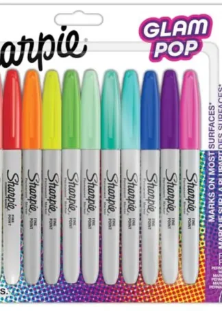 ESTUCHE 12 ROTULADORES SHARPIE FINO COLORES SURTIDOS