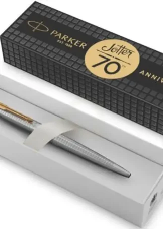 ESTUCHE BOLIGRAFO PARKER JOTTER ESPECIAL EDIT. PLATA/ORO