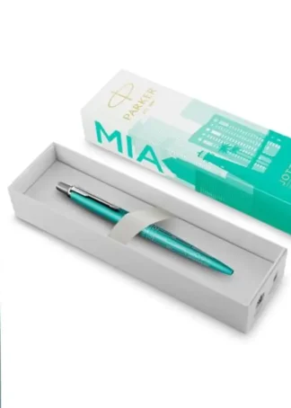 BOLIGRAFO PARKER JOTTER EDICION ESPECIAL MIAMI TURQUESA