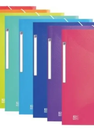 PAQ/10 CARPETA PP A3+ GOMAS SOLAPAS URBAN COLORES SURTIDOS