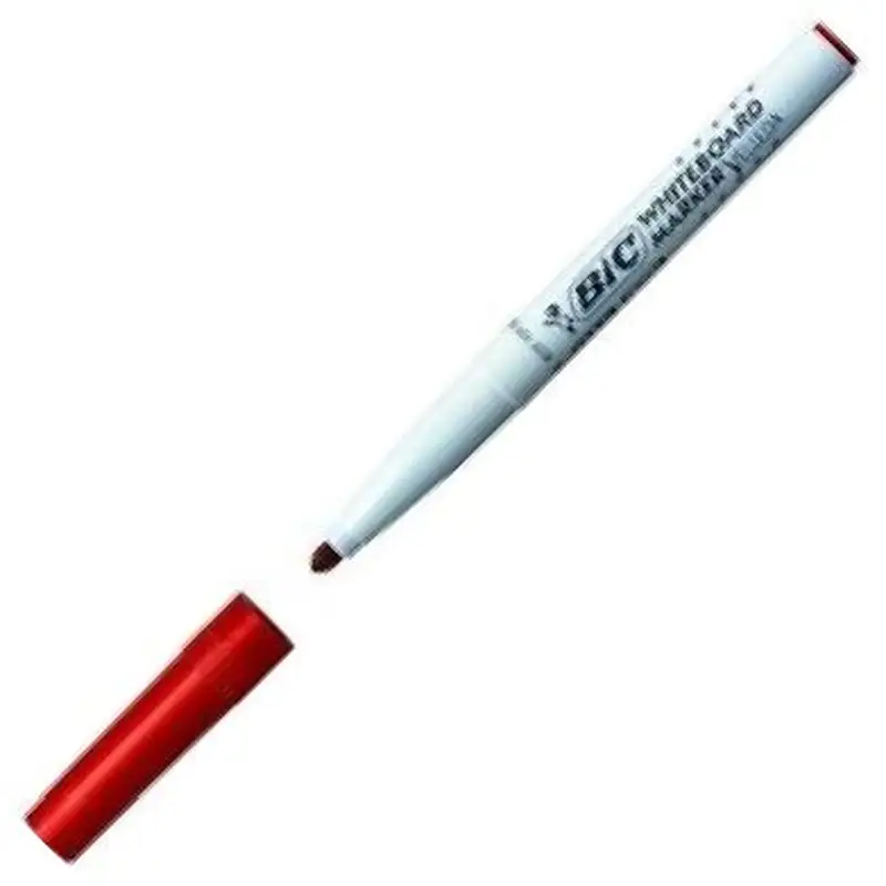 C/12 ROTULADORES VELLEDA 1741 ROJO PUNTA REDONDA