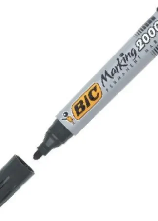 C/12 ROTULADORES BIC MARKING 2000 NEGRO PUNTA CONICA