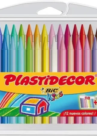 ESTUCHE 36 CERAS PLASTIDECOR