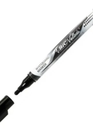 C/12 ROTULADORES VELLEDA NEGRO TINTA LIQUIDA PUNTA MEDIA