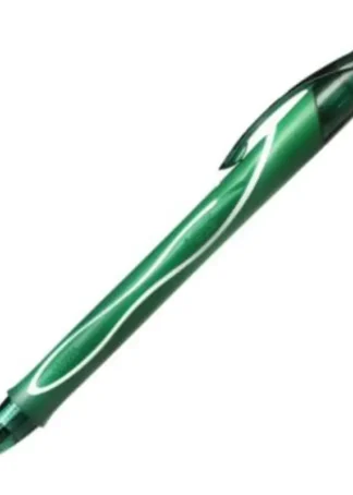 C/12 BOLIGRAFO BIC GEL-OCITY QUICK DRY COLOR VERDE