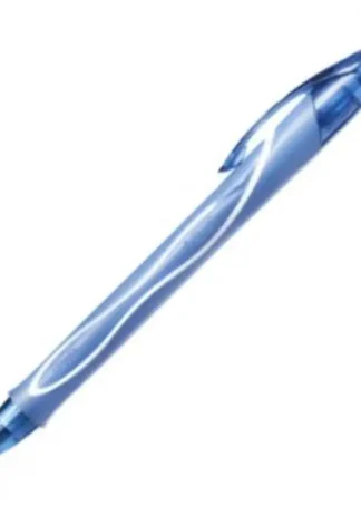 C/12 BOLIGRAFO BIC GEL-OCITY QUICK DRY COLOR AZUL PASTEL