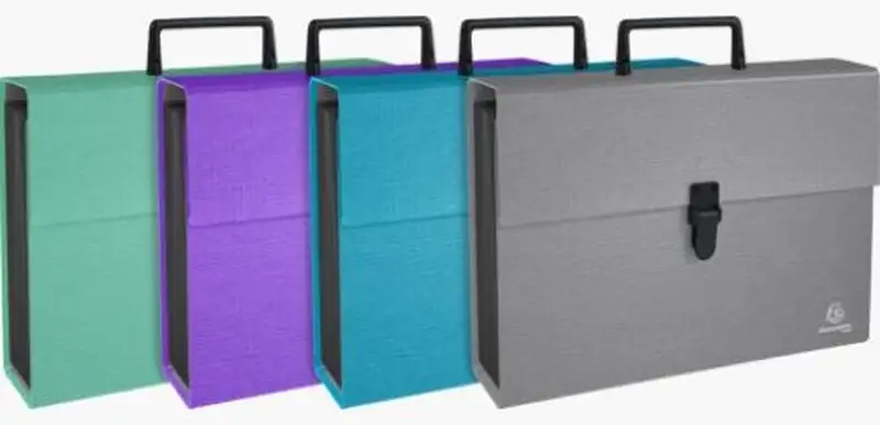 C/4 MALETIN CLASIFICADOR 32X24CM CON 18 COMPARTIMENTOS