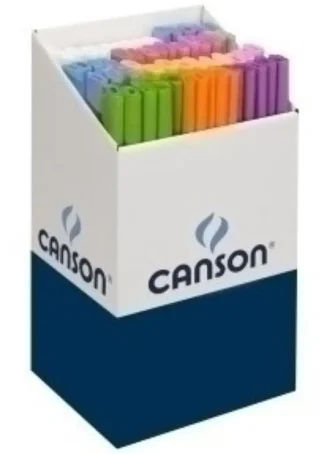 EXP 60 ROLLOS DE PAPEL CRESPON 50X250 COLORES PASTEL 30G