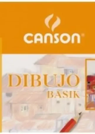 BLOC DIBUJO ESPIRAL BASIK A4+ 20H 130G. CON RECUADRO 20% H