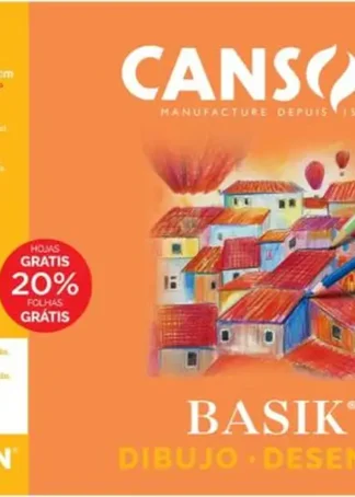 MINIPACK 8+2 LAMINAS DIBUJO BASIK A4+ 130G CON RECUADRO