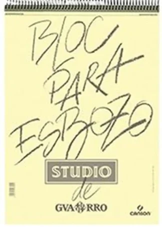 BLOC ESPIRAL DE ESBOZO STUDIO A5 50H 90G. MICROPERFORADO