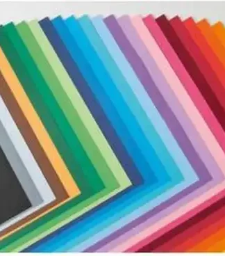 PAQ/120 CARTULINAS IRIS 50X65 185G. SURTIDO COLORES PASTEL