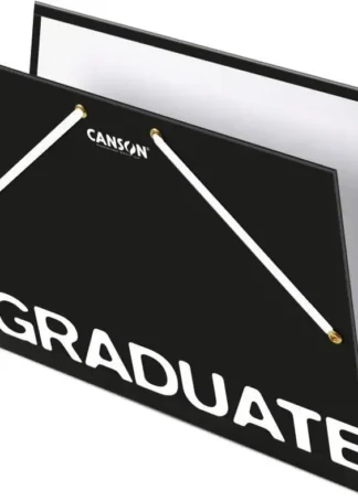 CARPETA DIBUJO CARTON CON GOMAS 26X31CM CANSON GRADUATE