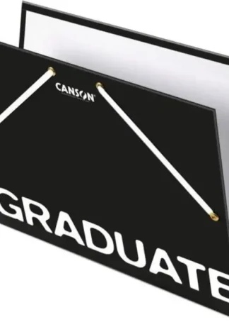 CARPETA DIBUJO CARTON CON GOMAS 32X45CM CANSON GRADUATE