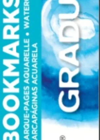 C/20 MARCAPAGINAS 5X19 CANSON GRADUATE ACUARELA FINO 25OG.