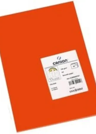 PAQ/25 CARTULINAS IRIS 50X65 185G. TOMATE