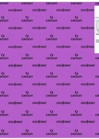 PAQ/25 CARTULINAS IRIS 50X65 185G. VIOLETA