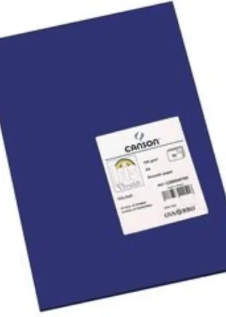 PAQ/25 CARTULINAS IRIS 50X65 185G. AZUL ULTRAMAR