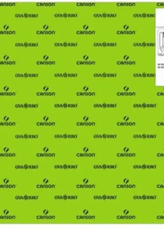 PAQ/25 CARTULINAS IRIS 50X65 185G. VERDE BILLAR