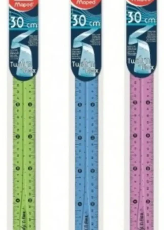 REGLA FLEXIBLE 30 CM TWISTN FLEX MAPED