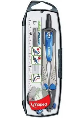 COMPASES TECHNIC COMPACT 4 PIEZAS MAPED