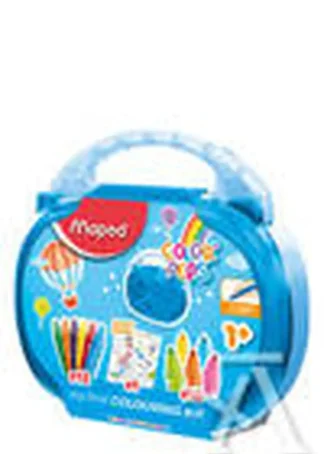 MALETIN DE COLOREADO EARLY AGE ROTULADORES+CERAS+POSTER