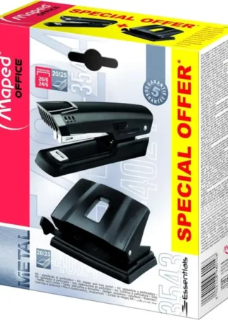 KIT DE GRAPADO ESSENTIALS METAL GRAPADORA+TALADRO 20H