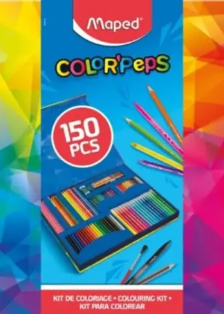 SET 150 PIEZAS SURTIDAS CLOR'PEPS MAPED