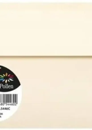 PAQ/20 SOBRE POLLEN 114X162 COLOR MARFIL