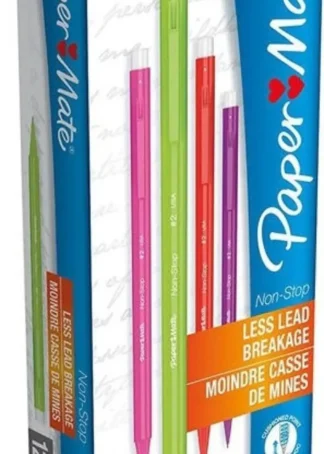 C/12 PORTAMINAS NON-STOP 0,7MM COLORES SURTIDOS