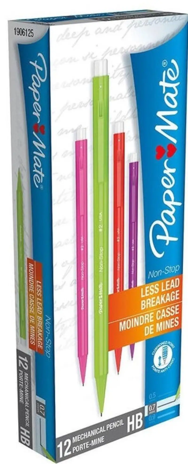 C/12 PORTAMINAS NON-STOP 0,7MM COLORES SURTIDOS