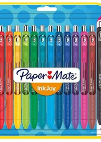BLISTER 14 BOLIGRAFOS PAPER MATE INK JOI FUN PENCIL
