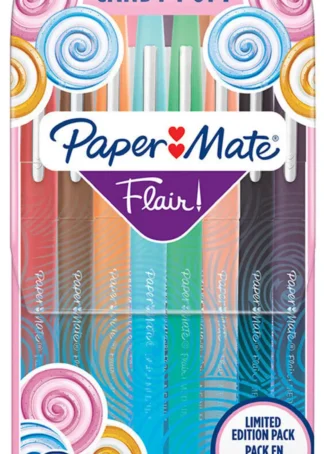 ESTUCHE 16 ROTULADORES PAPER MATE FLAIR M CANDY POP
