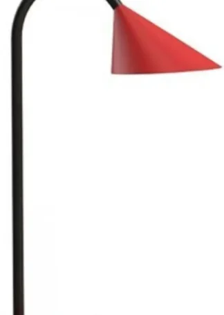 LAMPARA SOBREMESA LED SOL ROJO