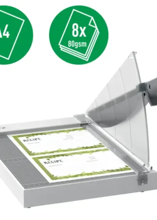 GUILLOTINA DE PALANCA A4 LEITZ PRECISION HOME 8H.