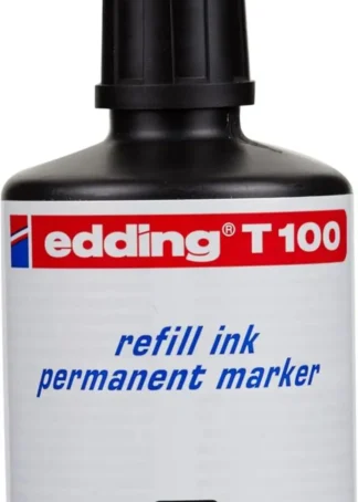 BOTE DE TINTA ROTULADOR EDDING T-100 100ML NEGRO