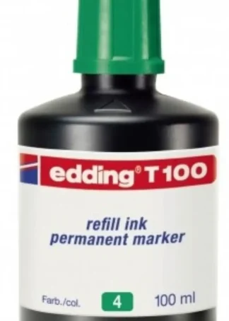 BOTE DE TINTA ROTULADOR EDDING T-100 100ML VERDE