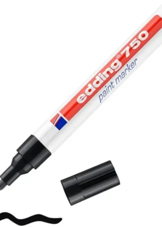 C/10 ROTULADOR EDDING 750 NEGRO 01