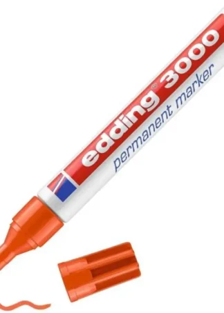 C/10 ROTULADOR EDDING 3000 NARANJA MARCADOR PERMANENTE