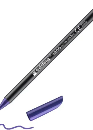 C/10 ROTULADOR EDDING 1200 VIOLETA 08 PUNTA DE FIBRA