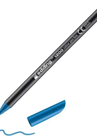 C/10 ROTULADOR EDDING 1200 AZUL CLARO 10 PUNTA DE FIBRA