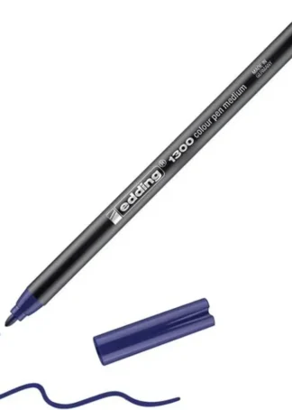 C/10 ROTULADOR EDDING 1300 AZUL 03 PUNTA DE FIBRA