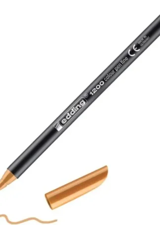 C/5 ROTULADOR EDDING 1200 NARANJA CLARO 16 PUNTA DE FIBRA