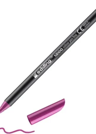 C/5 ROTULADOR EDDING 1200 MAGENTA 20 PUNTA DE FIBRA