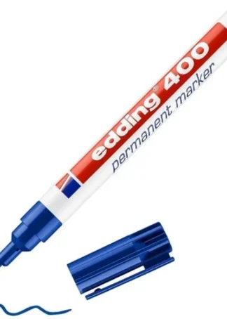 C/10 ROTULADOR EDDING 400 AZUL PERMANENTE