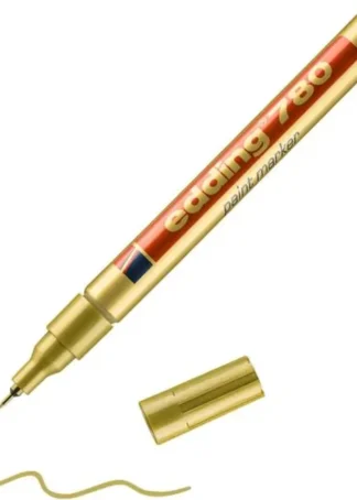C/10 ROTULADOR EDDING 780 ORO 53